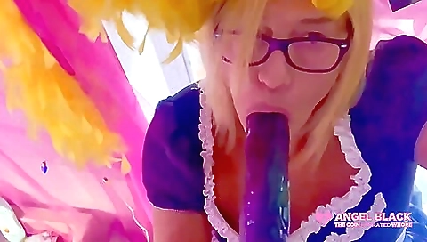 Hot tranny fucking and cum